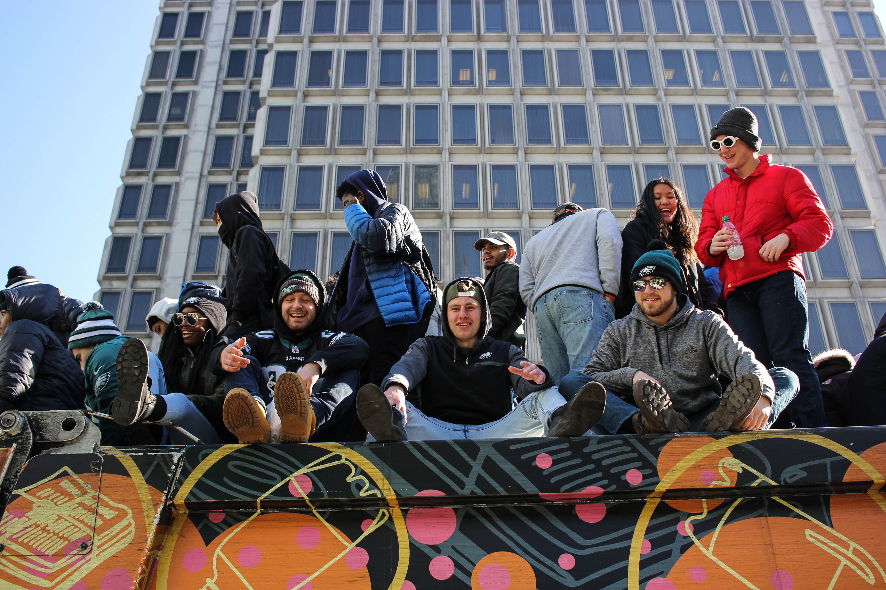 Photos: Thousands of fans gather for Eagles’ Super Bowl parade | The ...
