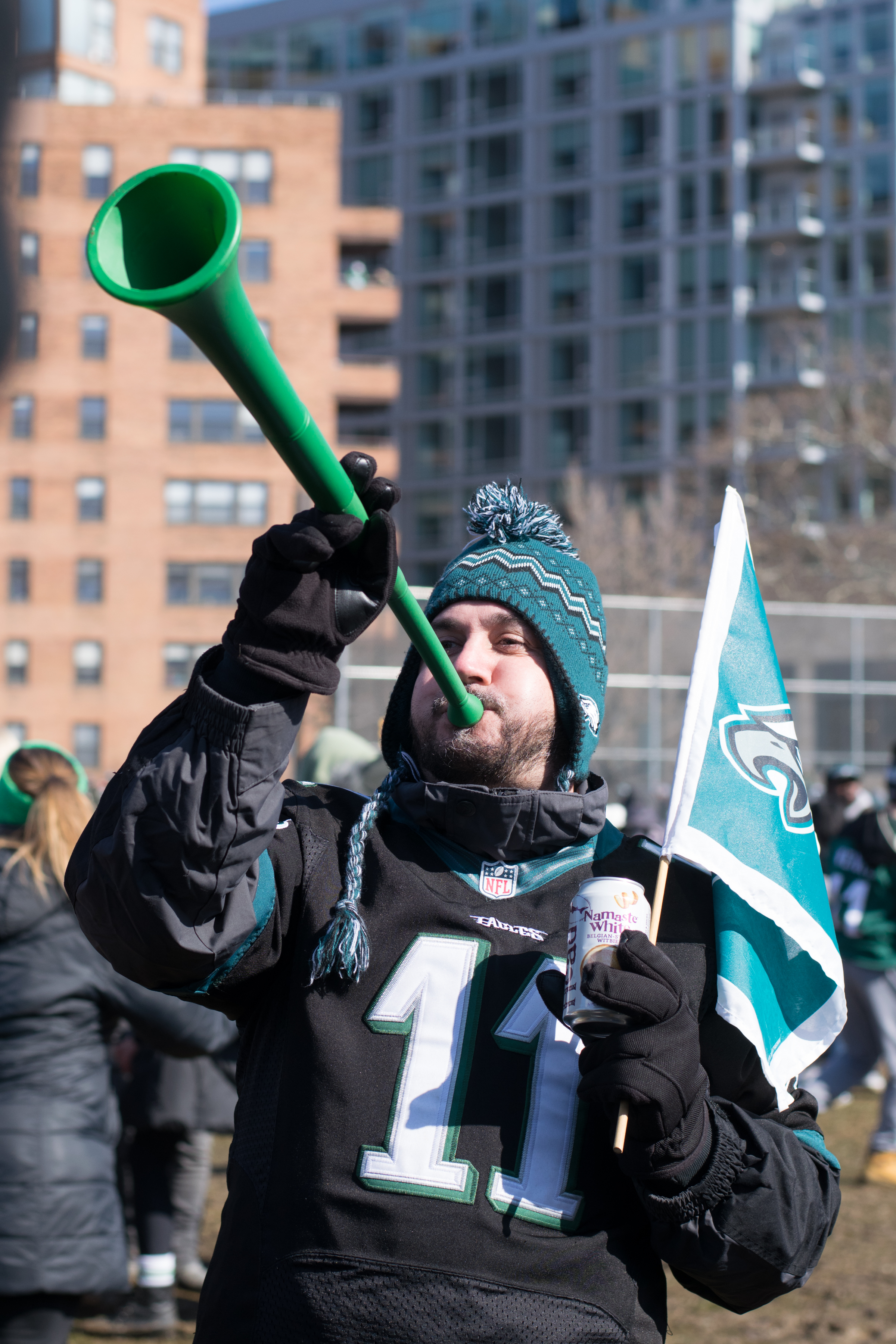 Photos: Thousands of fans gather for Eagles’ Super Bowl parade | The ...