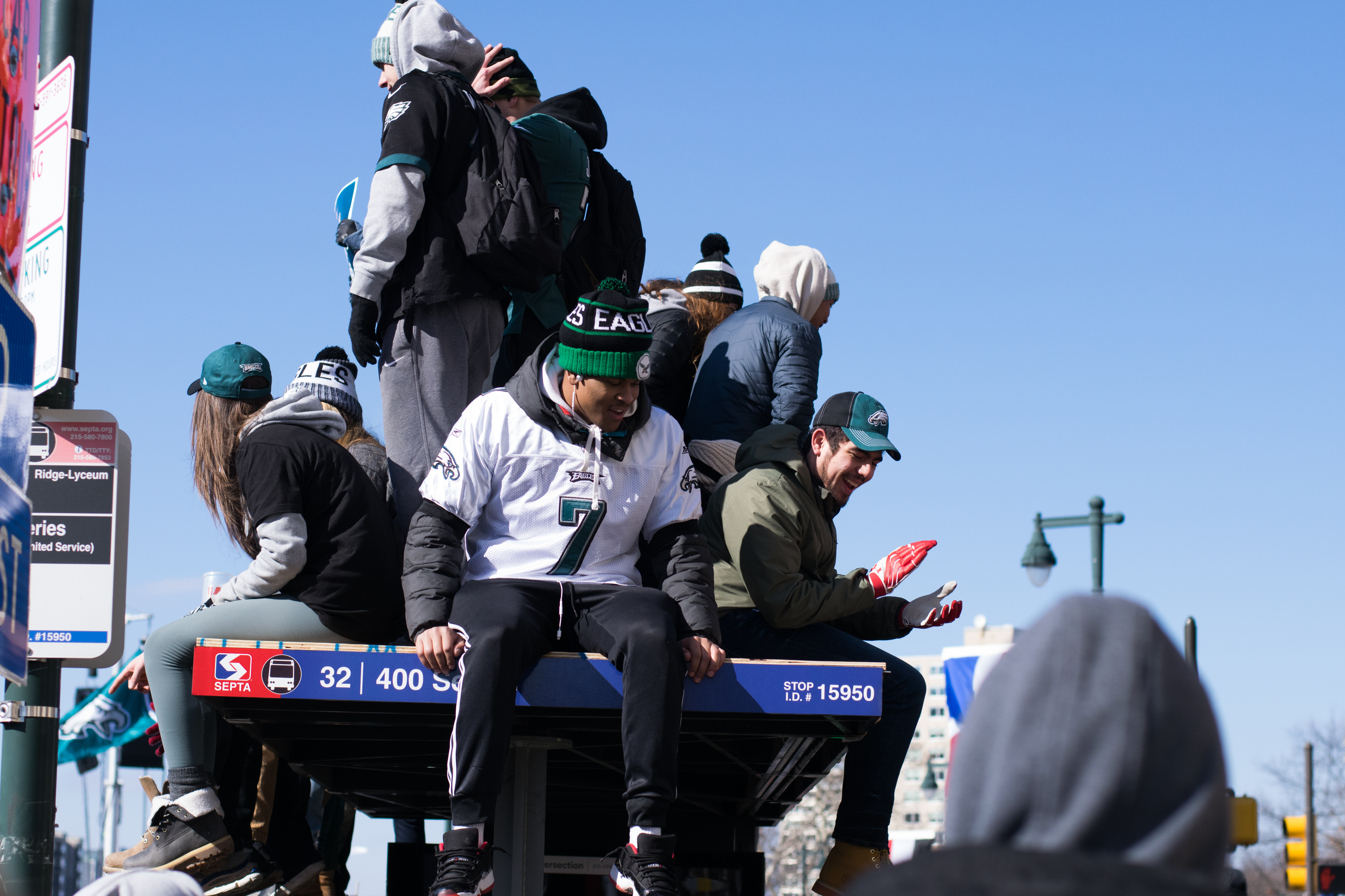 Photos: Thousands of fans gather for Eagles’ Super Bowl parade | The ...