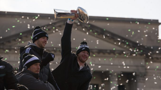 ‘It’s Philly time’: Eagles celebrate Super Bowl with parade | The ...