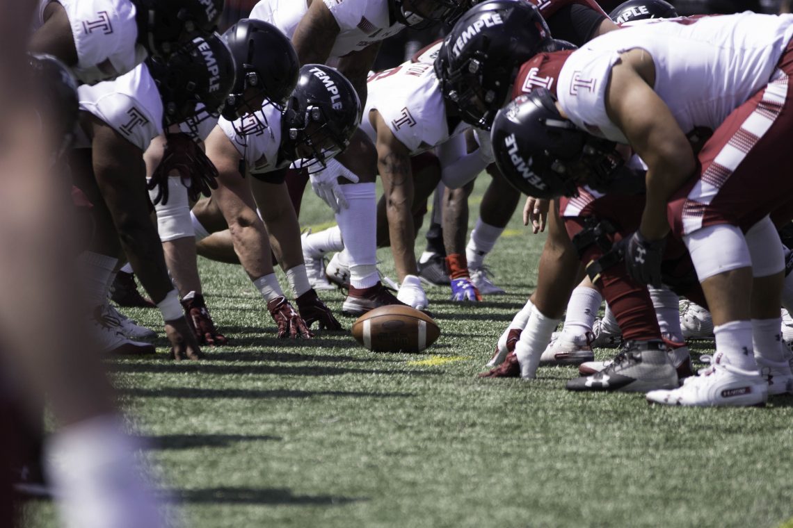 Temple Football finishes up spring practices with Cherry and White Fan ...