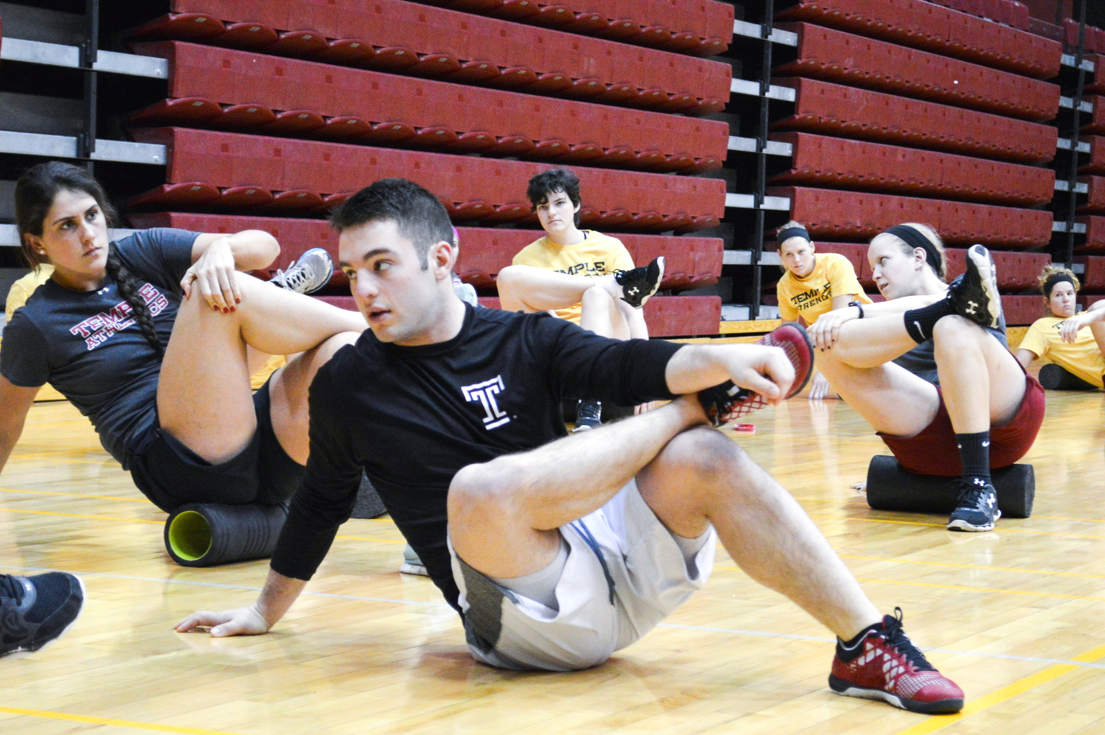 Student shares love of fitness | The Temple News