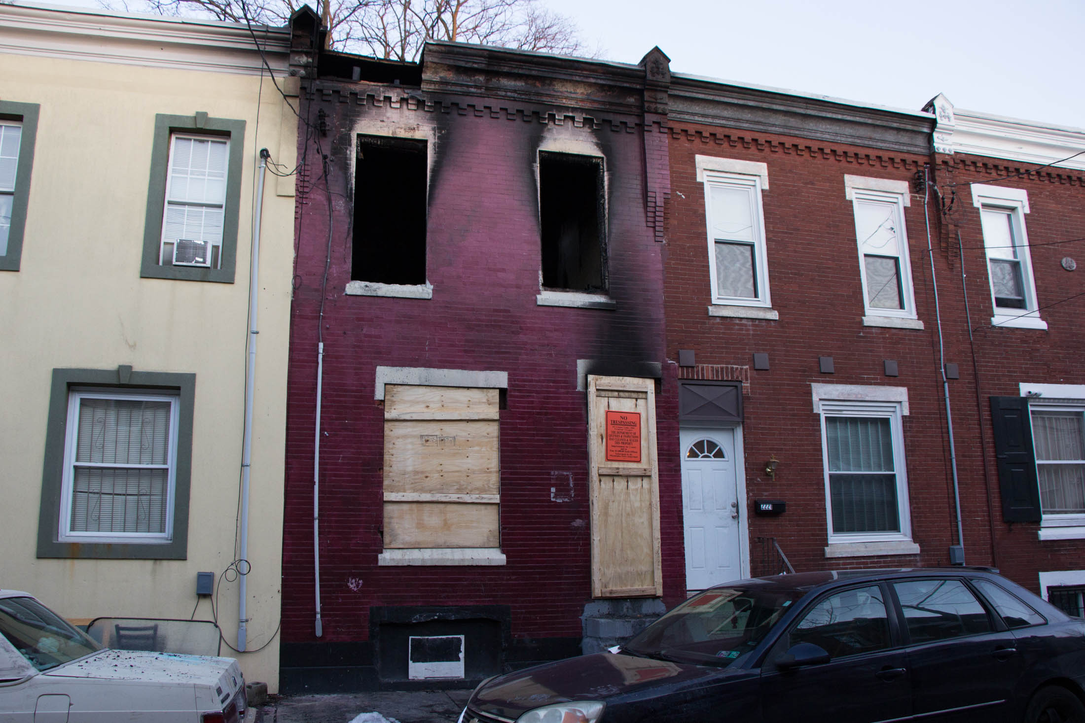 Row house catches fire twice in one night | The Temple News