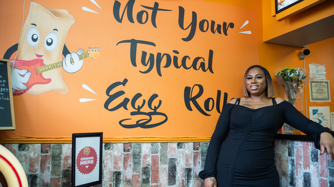 Time to Rock N Roll: alumna-owned egg roll restaurant opens brick