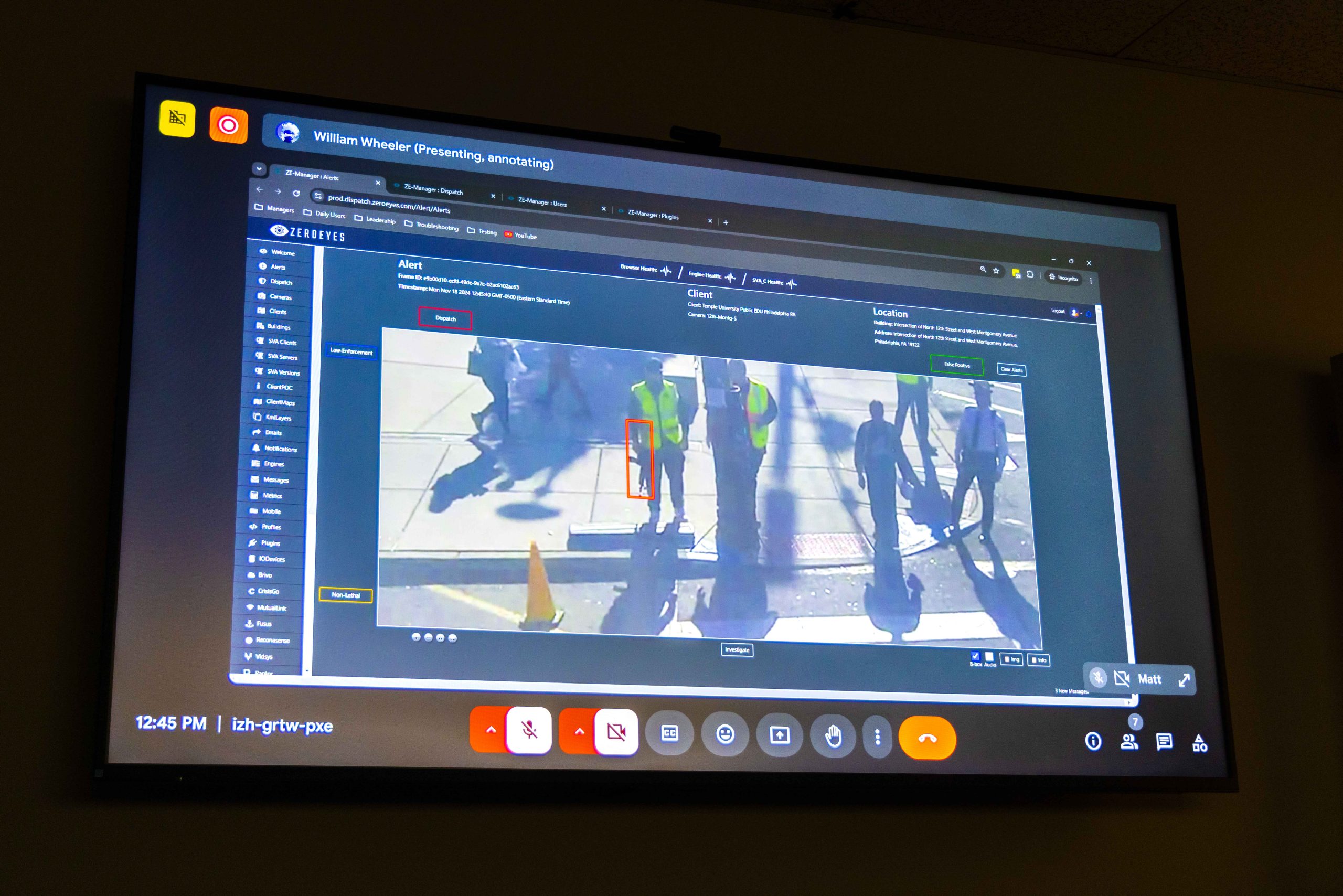 Temple Police installs AI gun detection software | The Temple News